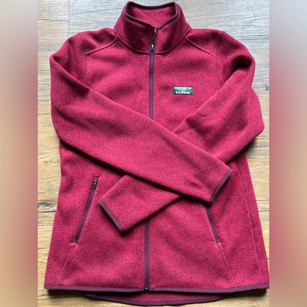 LL. Bean sweater fleece jacket